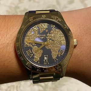 Michael Kors Gold Tone Layton Watch